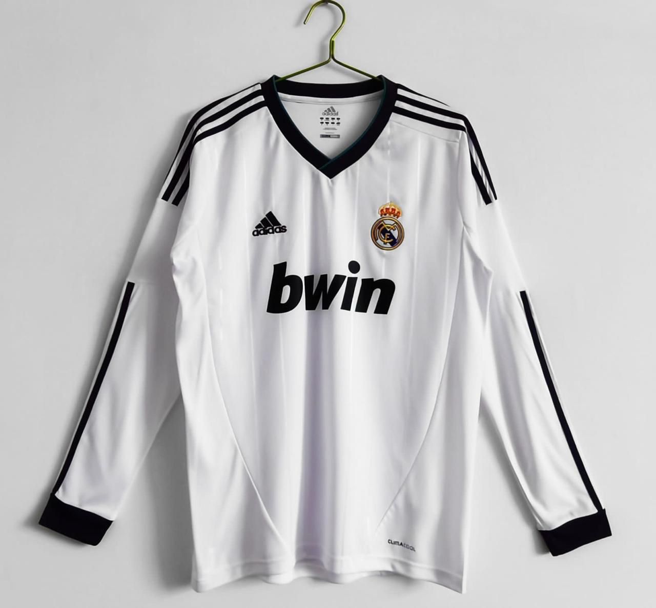 Real Madrid 2012-13 Home Jersey Full Sleeves | Retro Version