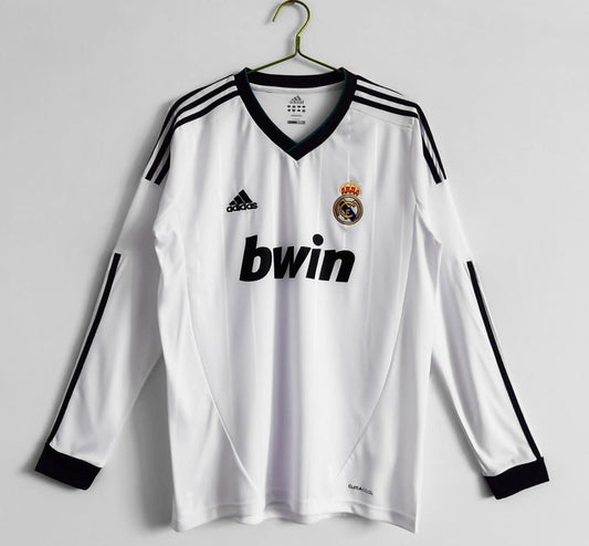 Real Madrid 2012-13 Home Jersey Full Sleeves | Retro Version