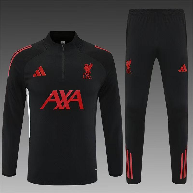 Liverpool FC Black Training Suit 2025-26