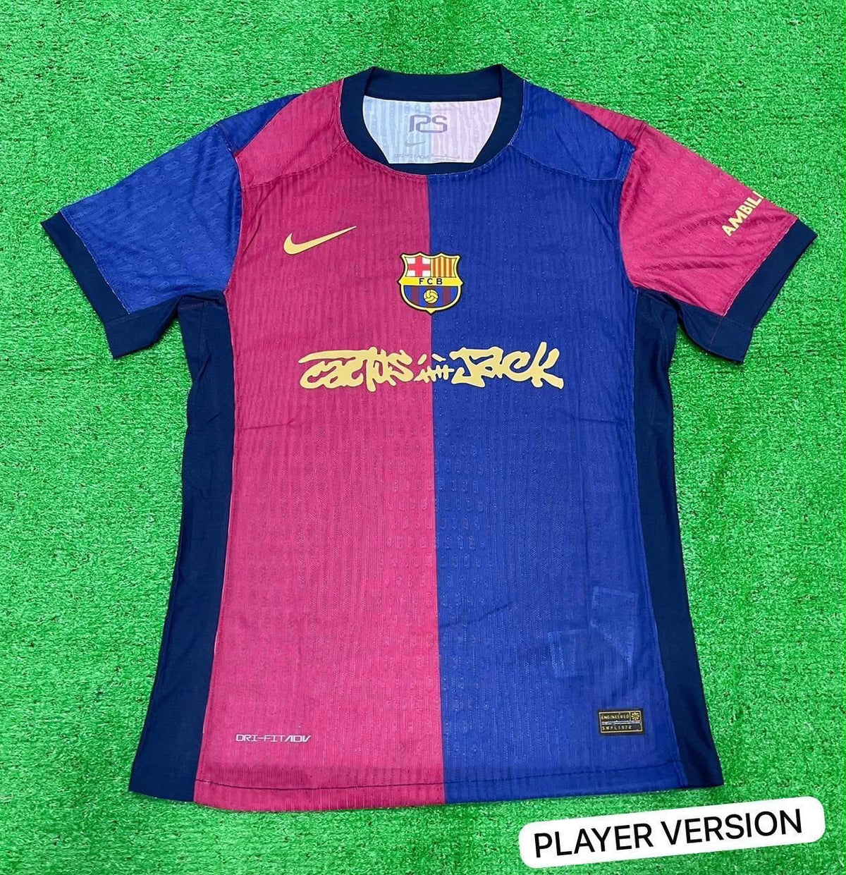 FC Barcelona X Cactus Jack Special Edition Home Jersey | Player Version