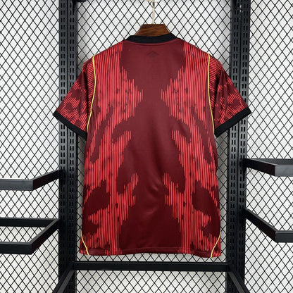 Brazil x Jordan World Cup 2026 Red Maroon Away Jersey Player Version - ClubDrip India