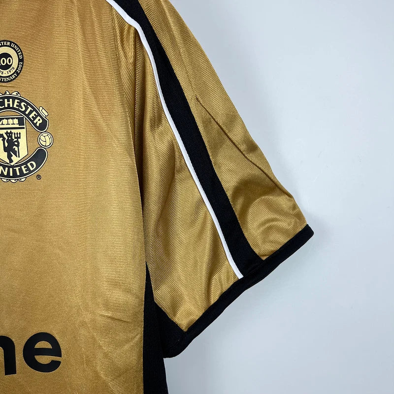 Manchester United 2001-02 Away Reversible Jersey Half Sleeves | Retro Version